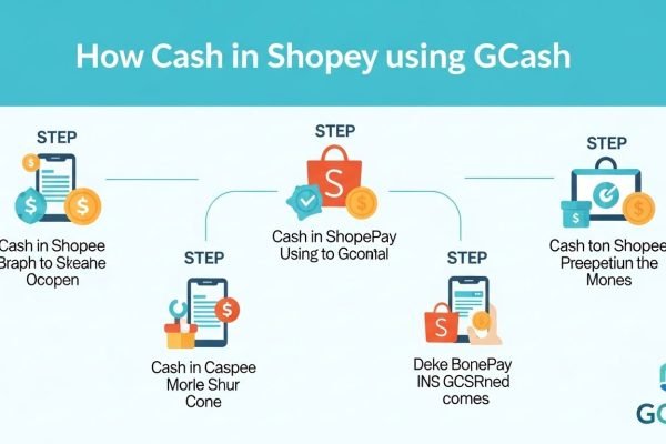 How to Cash in Shopeepay Using GCash