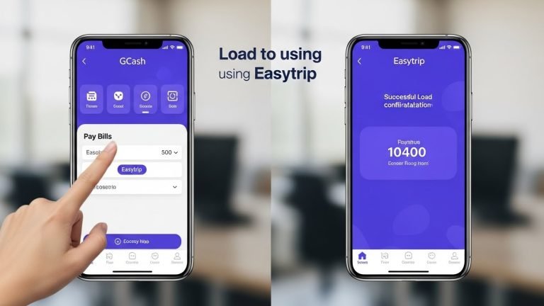 How to Load Easytrip Using GCash